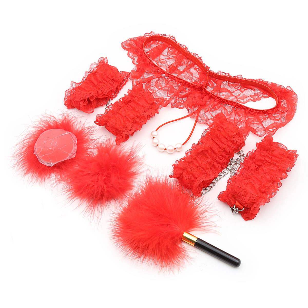 Pluche Bondageset