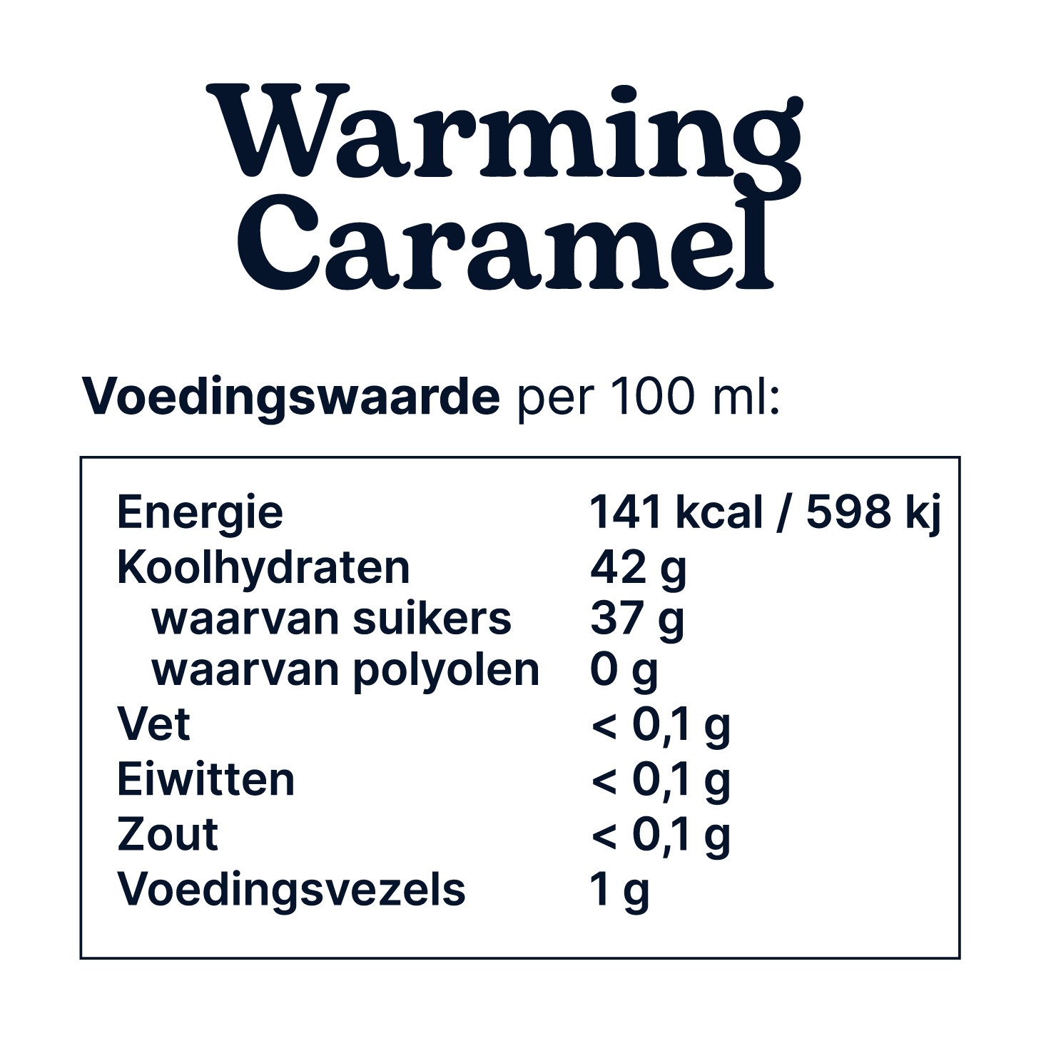 Warming Caramel