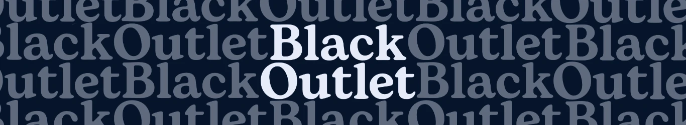 black-outlet banner